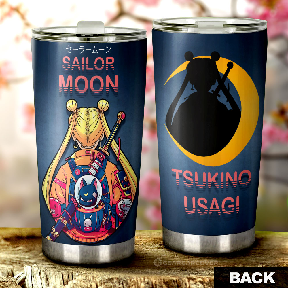 Tsukino Usagi Tumbler Cup Custom Car Accessories - Gearcarcover - 2