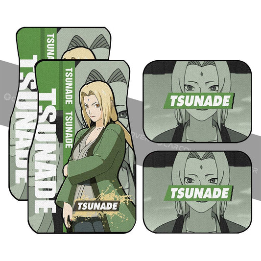 Tsunade Anime Car Floor Mats Custom Car Accessories - Gearcarcover - 1