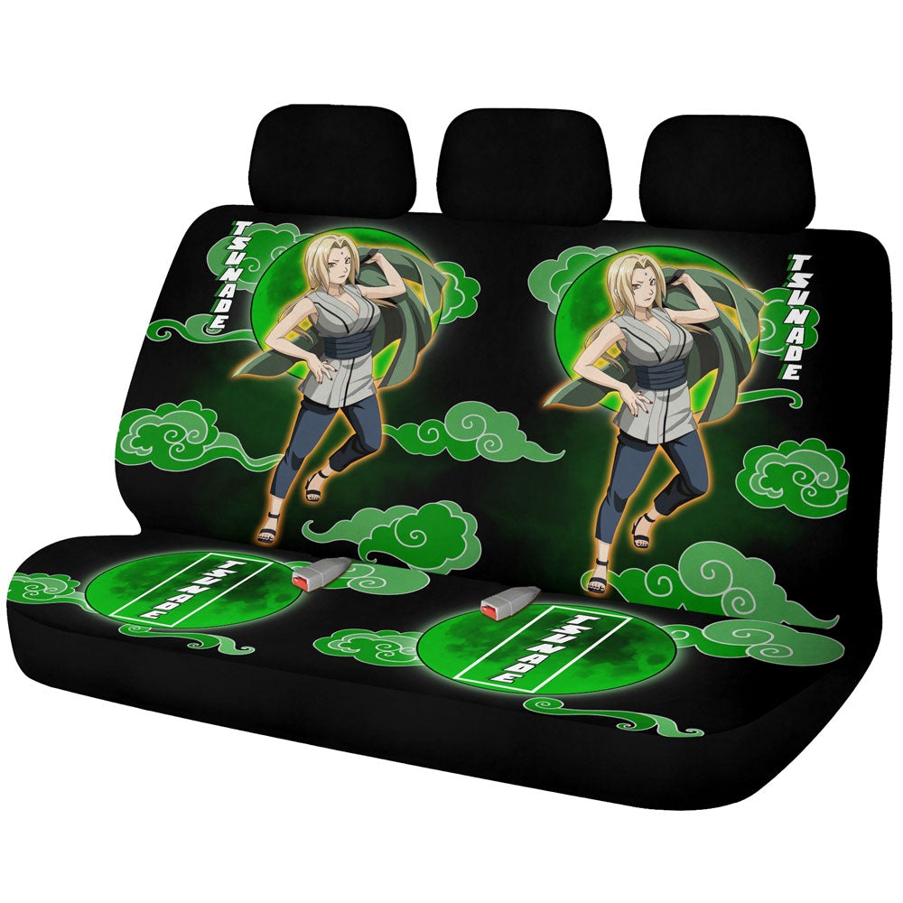 Tsunade Car Back Seat Covers Custom Anime Car Accessories - Gearcarcover - 1