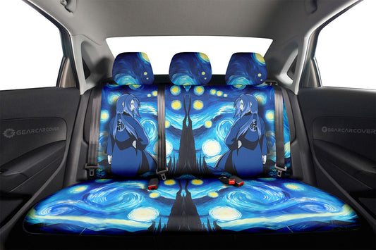 Tsunade Car Back Seat Covers Custom Starry Night Styles - Gearcarcover - 2