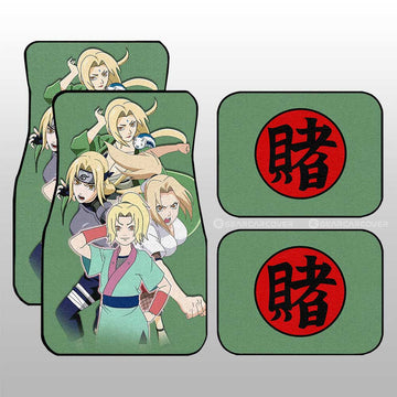 Tsunade Car Floor Mats Custom Anime Car Accessories For Fans - Gearcarcover - 1