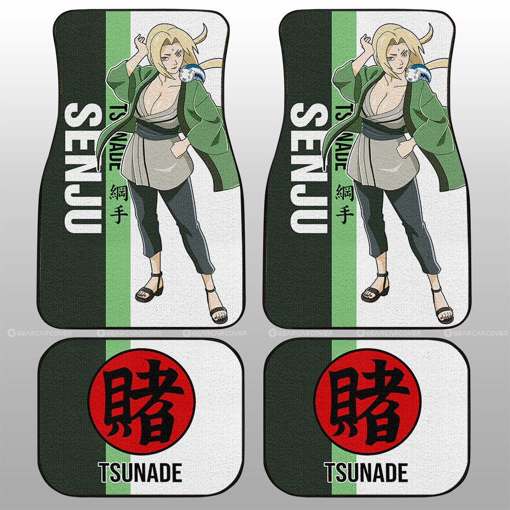 Tsunade Car Floor Mats Custom Anime Car Accessories - Gearcarcover - 2