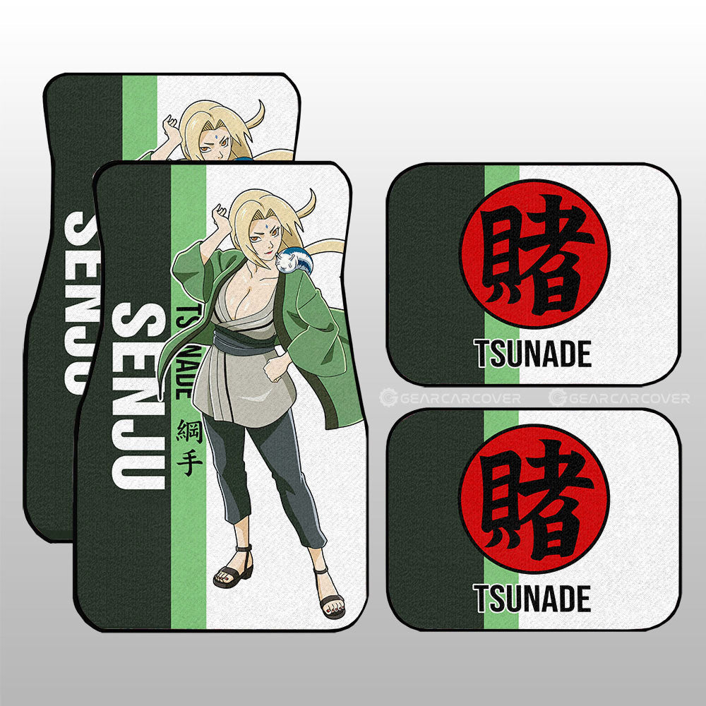 Tsunade Car Floor Mats Custom Anime Car Accessories - Gearcarcover - 1