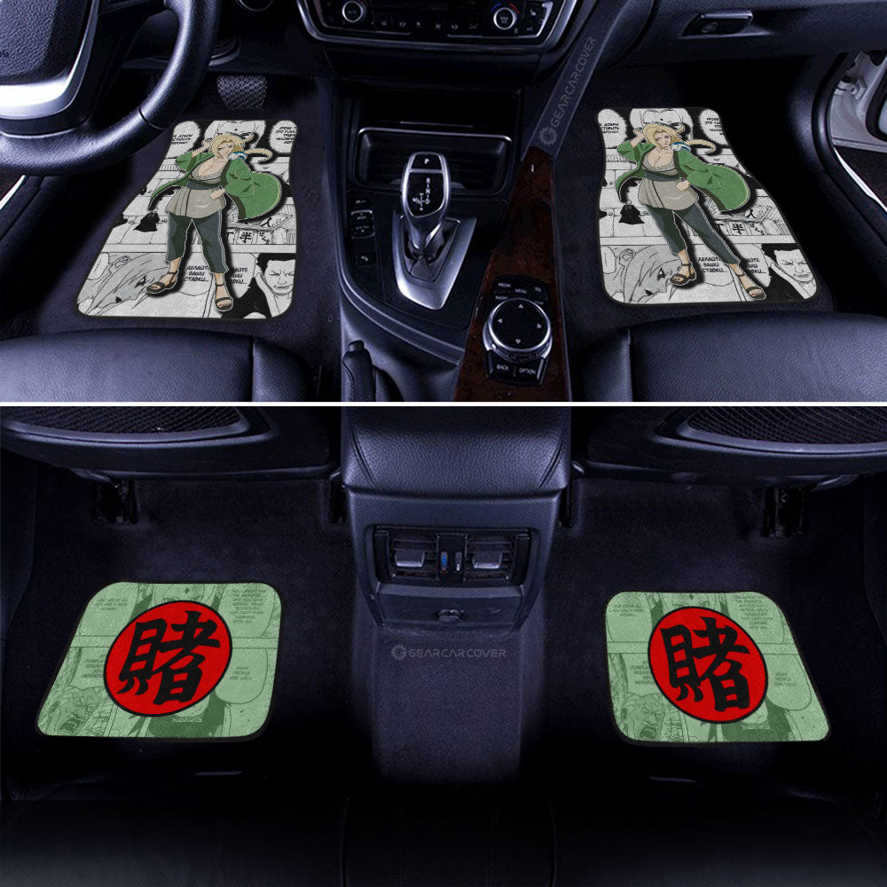 Tsunade Car Floor Mats Custom Anime Car Accessories Mix Manga - Gearcarcover - 3