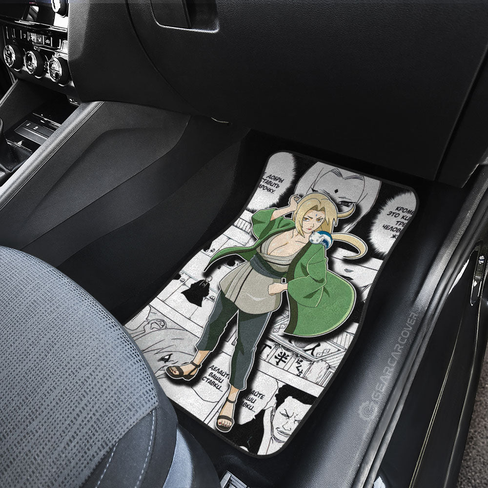 Tsunade Car Floor Mats Custom Anime Car Accessories Mix Manga - Gearcarcover - 4