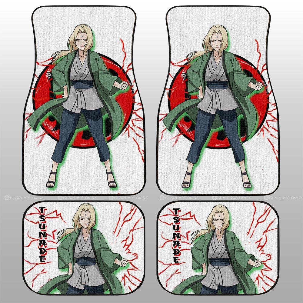 Tsunade Car Floor Mats Custom For Anime Fans - Gearcarcover - 2