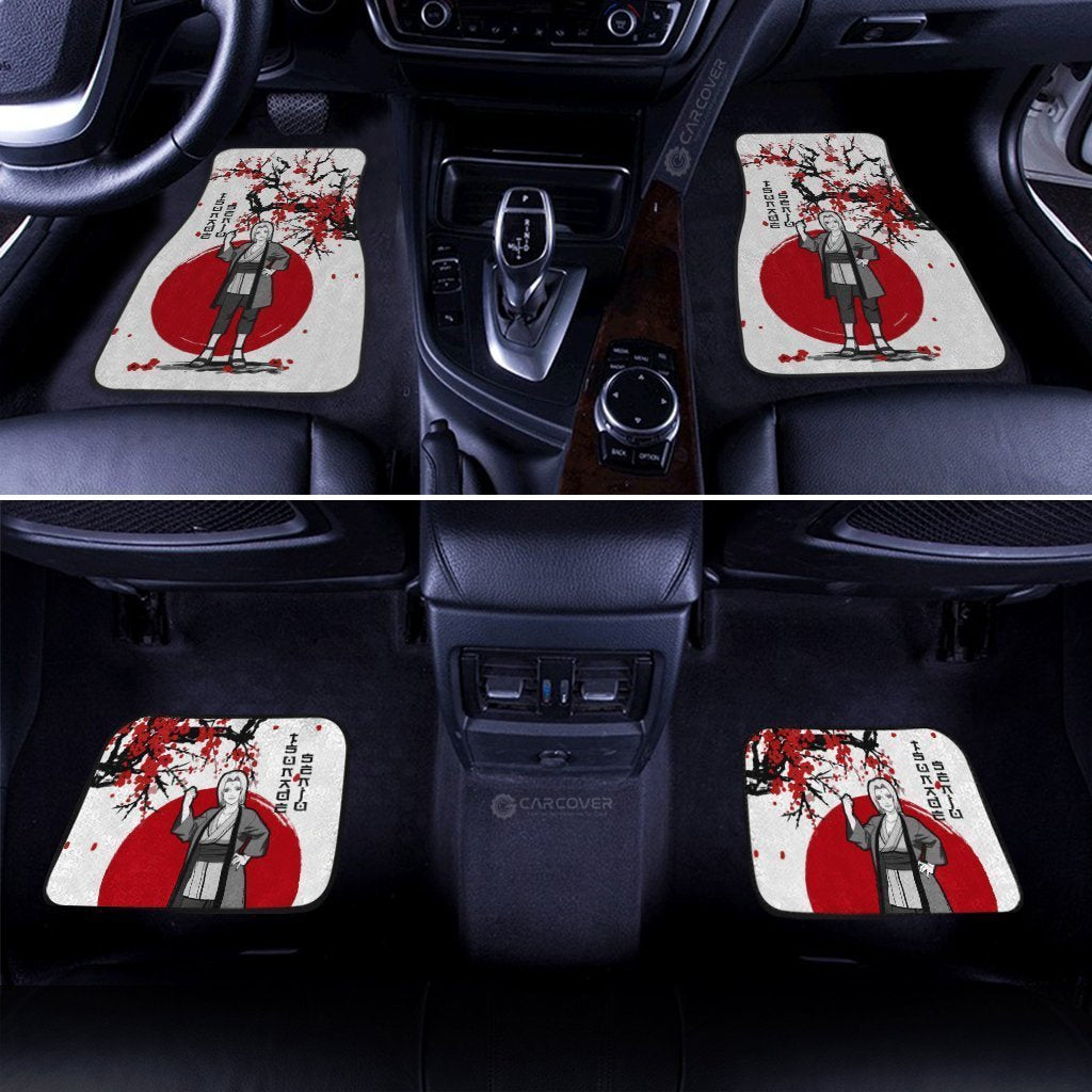 Tsunade Car Floor Mats Custom Japan Style Anime Car Interior Accessories - Gearcarcover - 2