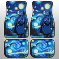 Tsunade Car Floor Mats Custom Starry Night Styles - Gearcarcover - 1