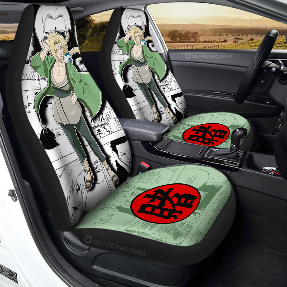 Tsunade Car Seat Covers Custom Anime Car Accessories Mix Manga - Gearcarcover - 1