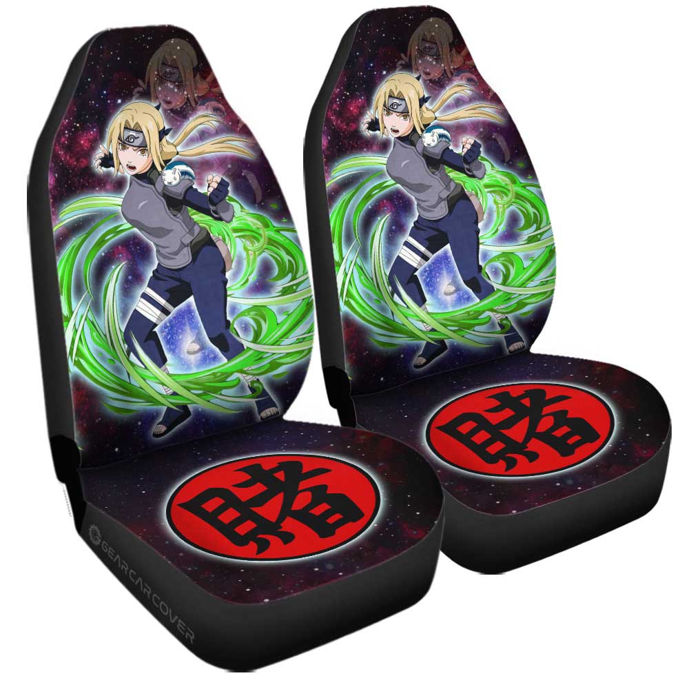 Tsunade Car Seat Covers Custom Anime Galaxy Style Car Accessories For Fans - Gearcarcover - 3