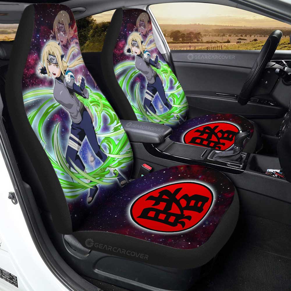 Tsunade Car Seat Covers Custom Anime Galaxy Style Car Accessories For Fans - Gearcarcover - 1