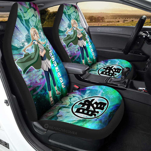 Tsunade Car Seat Covers Custom Characters Anime Car Accessories - Gearcarcover - 2