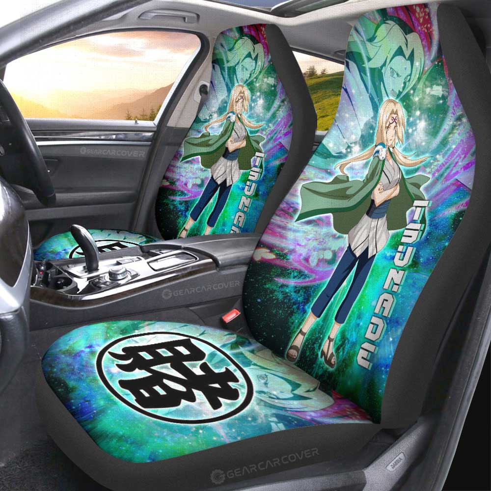 Tsunade Car Seat Covers Custom Characters Anime Car Accessories - Gearcarcover - 1