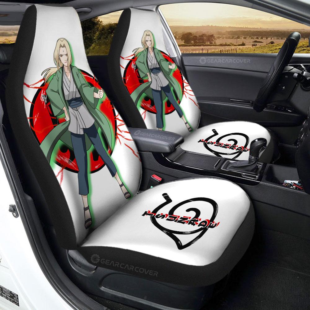 Tsunade Car Seat Covers Custom For Anime Fans - Gearcarcover - 1