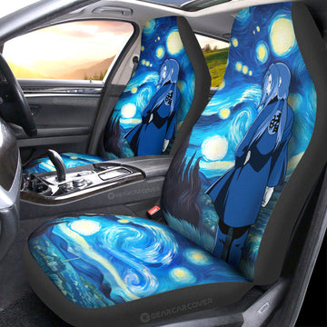 Tsunade Car Seat Covers Custom Starry Night Styles - Gearcarcover - 1