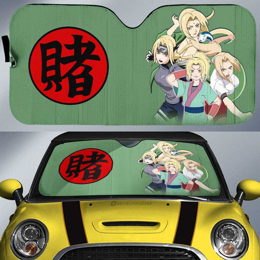 Tsunade Car Sunshade Custom Anime Car Accessories For Fans - Gearcarcover - 1
