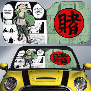 Tsunade Car Sunshade Custom Mix Manga Car Accessories - Gearcarcover - 1