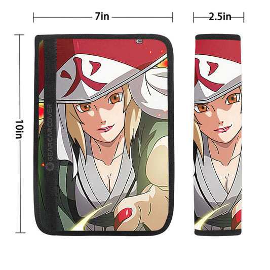 Tsunade Seat Belt Covers Custom For Anime Fans - Gearcarcover - 1