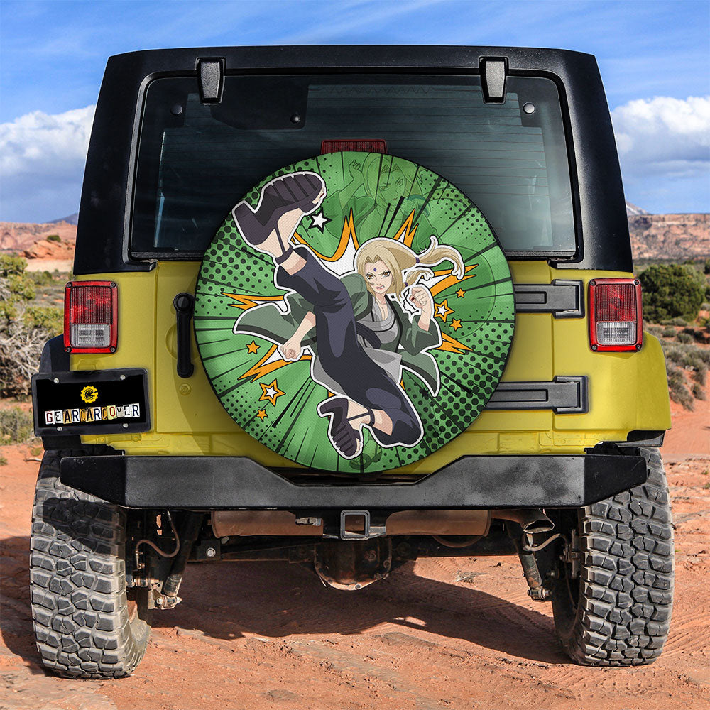 Tsunade Spare Tire Covers Custom Anime Car Accessories - Gearcarcover - 2