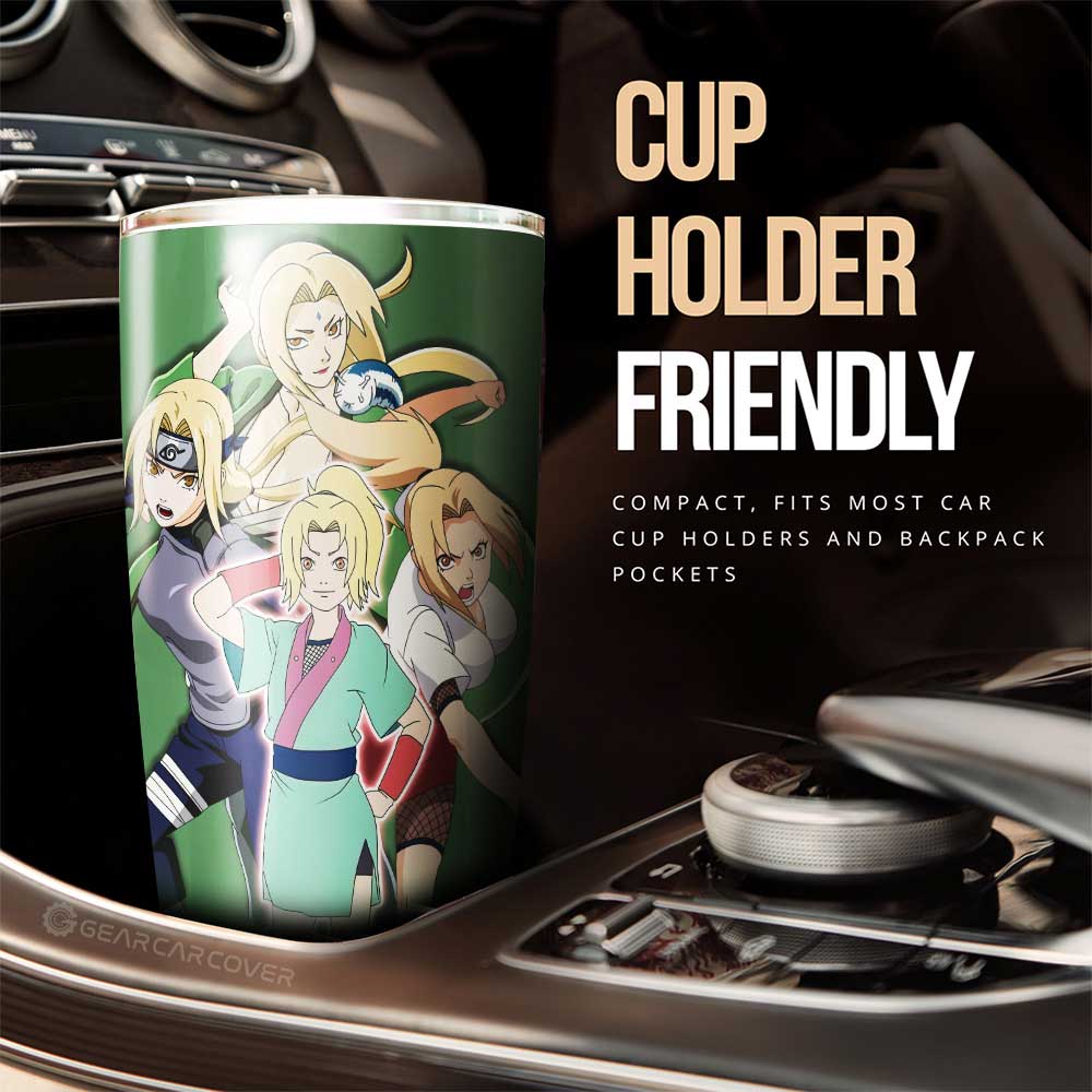 Tsunade Tumbler Cup Custom Anime Car Accessories For Fans - Gearcarcover - 2