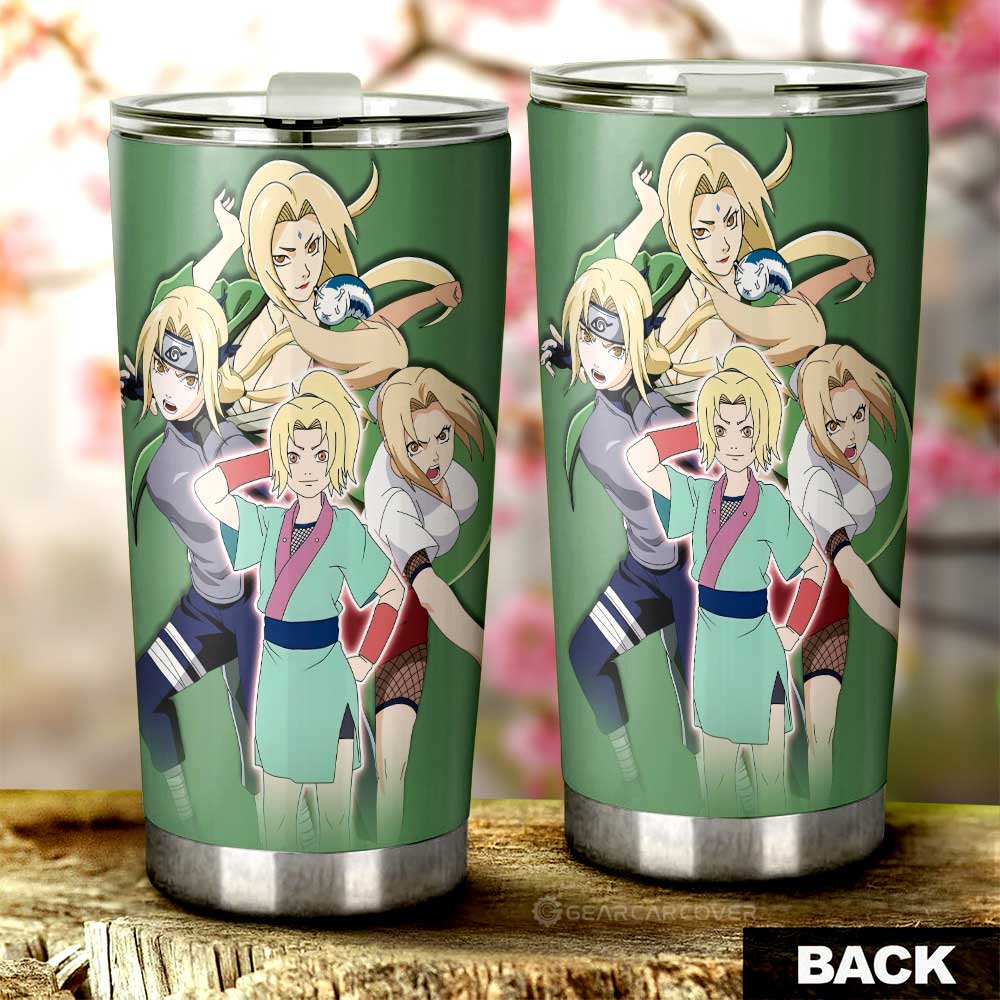 Tsunade Tumbler Cup Custom Anime Car Accessories For Fans - Gearcarcover - 3