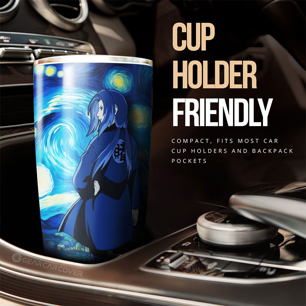 Tsunade Tumbler Cup Custom Starry Night Styles - Gearcarcover - 3