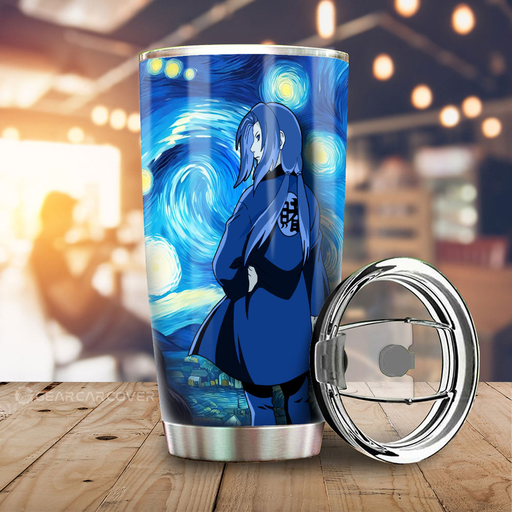 Tsunade Tumbler Cup Custom Starry Night Styles - Gearcarcover - 1