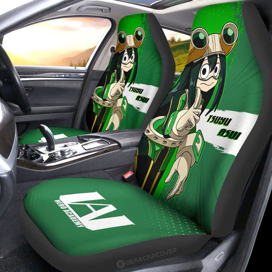 Tsuyu Asui Car Seat Covers Custom For Fans - Gearcarcover - 2