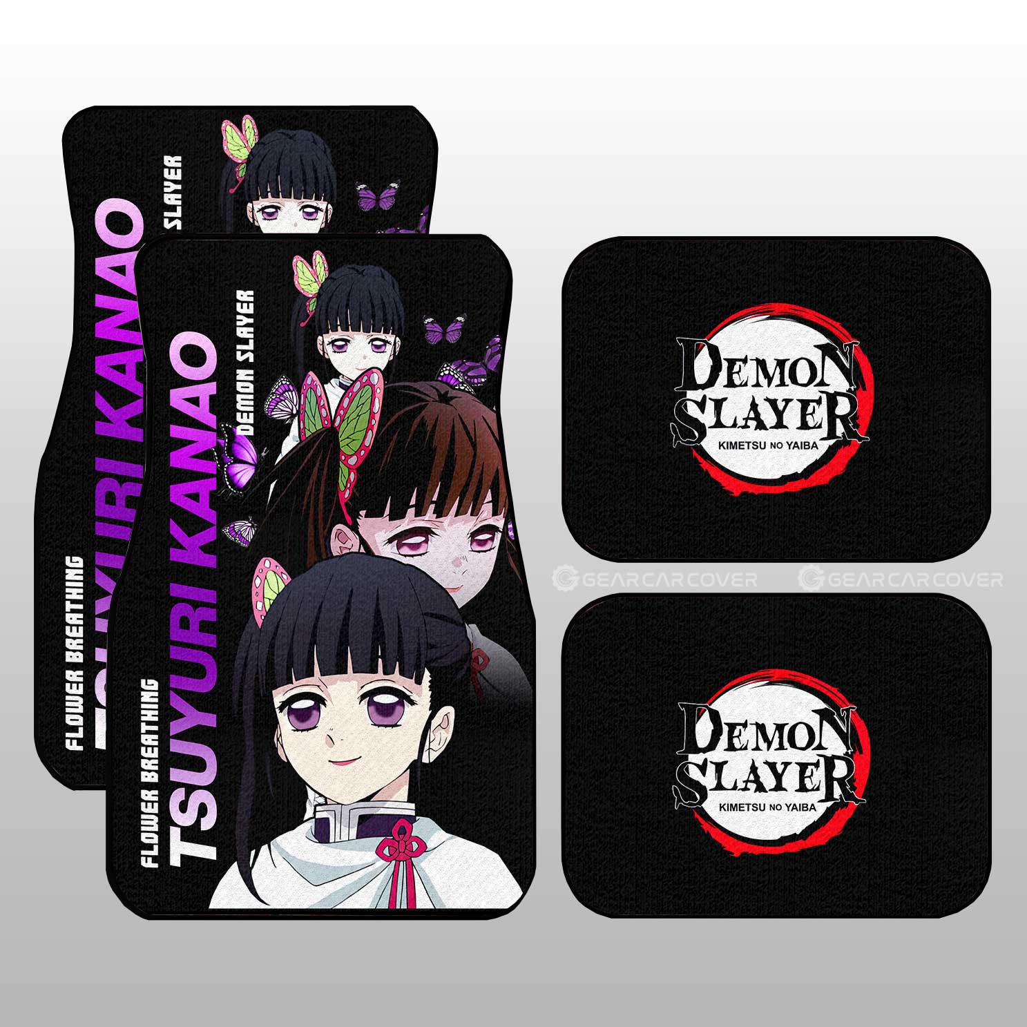Tsuyuri Kanao Car Floor Mats Custom - Gearcarcover - 1