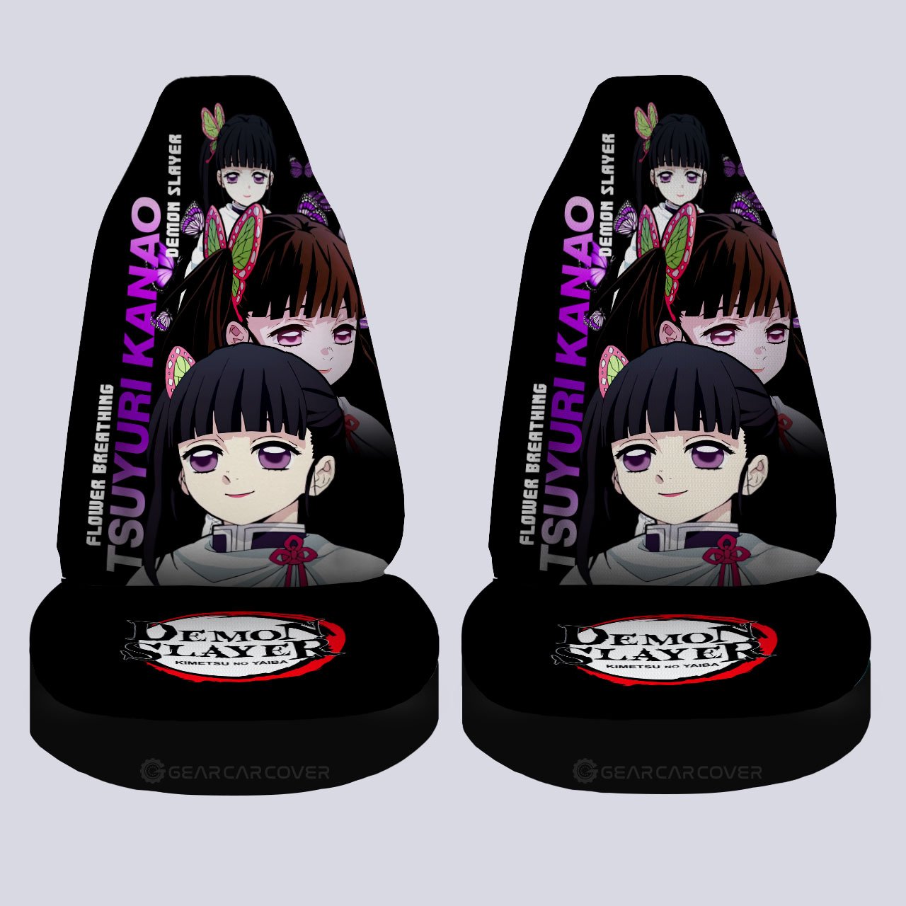 Tsuyuri Kanao Car Seat Covers Custom - Gearcarcover - 4