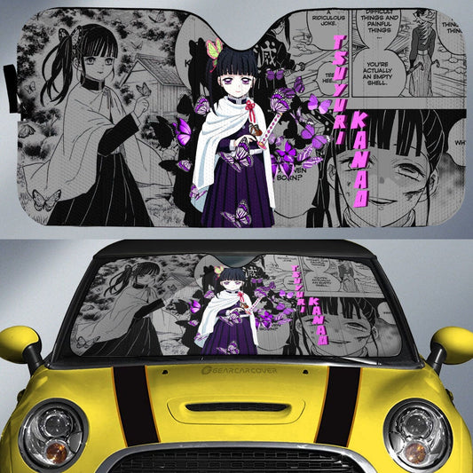 Tsuyuri Kanao Car Sunshade Custom Mix Mangas - Gearcarcover - 1