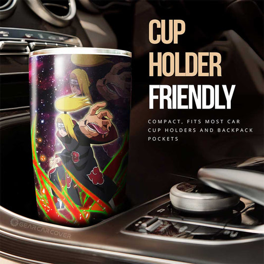 Tumbler Cup Custom Deidara Galaxy Style Car Accessories - Gearcarcover - 2