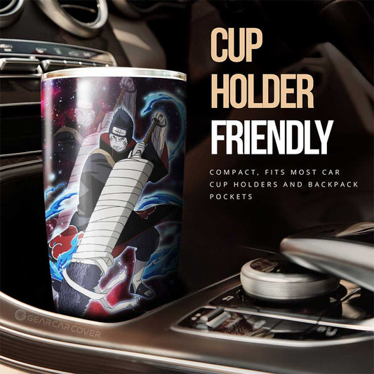 Tumbler Cup Custom Hoshigaki Kisame Galaxy Style Car Accessories - Gearcarcover - 2