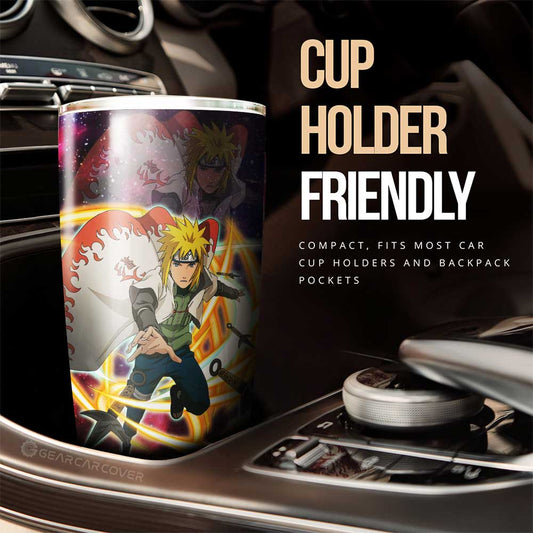 Tumbler Cup Custom Namikaze Minato Galaxy Style Car Accessories - Gearcarcover - 2