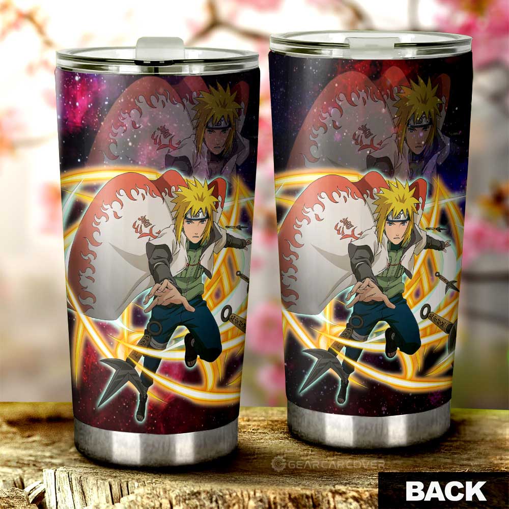 Tumbler Cup Custom Namikaze Minato Galaxy Style Car Accessories - Gearcarcover - 3