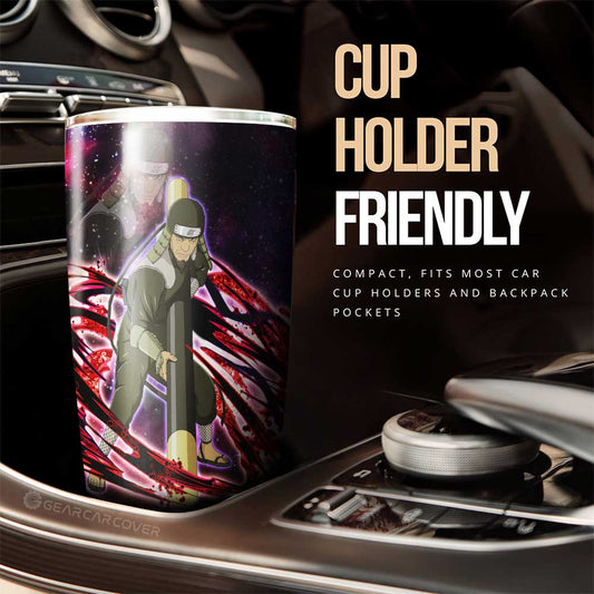 Tumbler Cup Custom Sarutobi Hiruzen Galaxy Style Car Accessories - Gearcarcover - 2