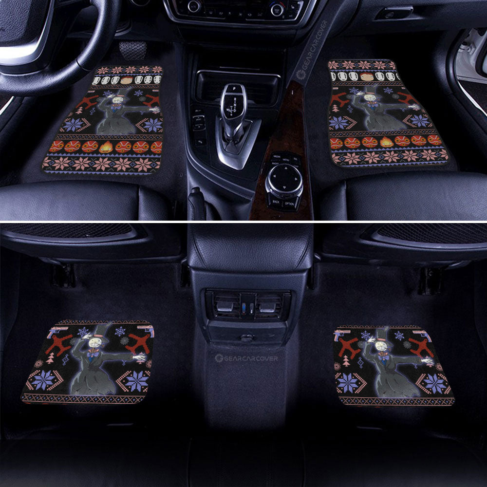 Turnip Head Car Floor Mats Xmas Custom Car Accessories - Gearcarcover - 3