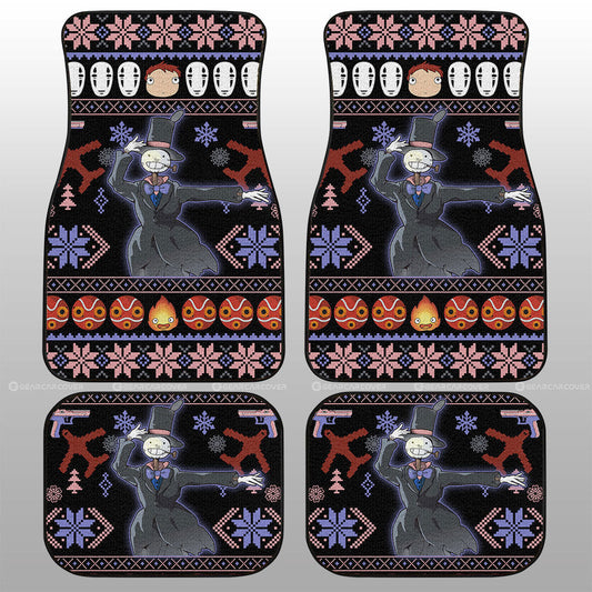Turnip Head Car Floor Mats Xmas Custom Car Accessories - Gearcarcover - 1