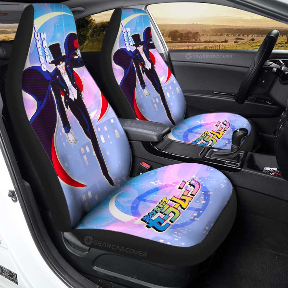 Tuxedo Mask Car Seat Covers Custom Car Accessories - Gearcarcover - 3