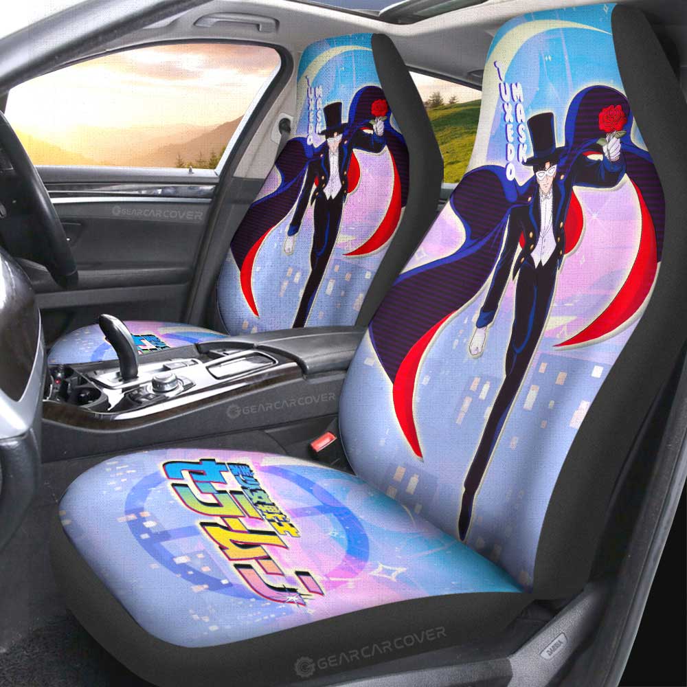 Tuxedo Mask Car Seat Covers Custom Car Accessories - Gearcarcover - 4