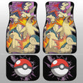 Typhlosion Car Floor Mats Custom Car Accessories For Fans - Gearcarcover - 1