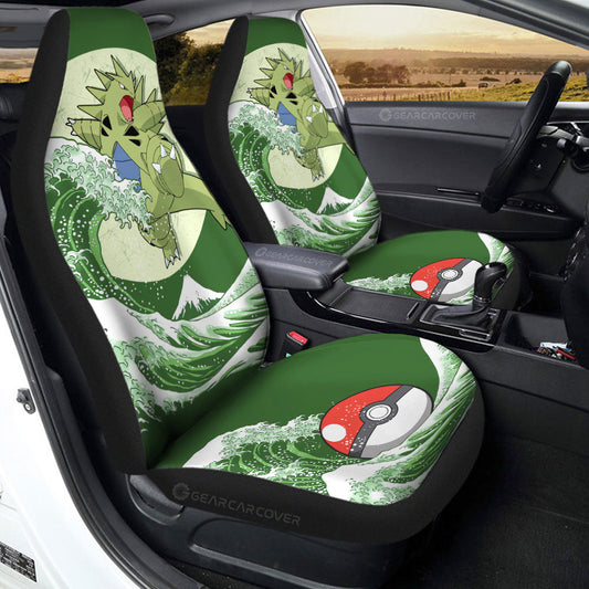 Tyranitar Car Seat Covers Custom Pokemon Car Accessories - Gearcarcover - 2
