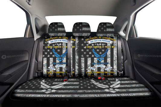 US Air Force Car Back Seat Covers Custom Car Accessories - Gearcarcover - 2