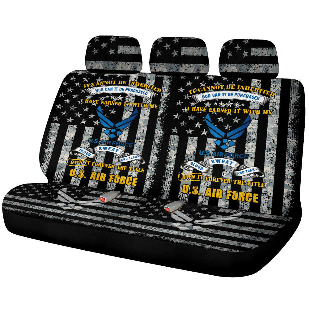 US Air Force Car Back Seat Covers Custom Car Accessories - Gearcarcover - 1