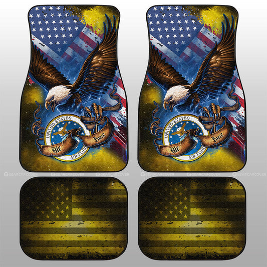 US Air Force Car Floor Mats Custom Car Accessories - Gearcarcover - 1