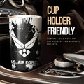 US Air Force Tumbler Cup Custom Car Accessories - Gearcarcover - 3