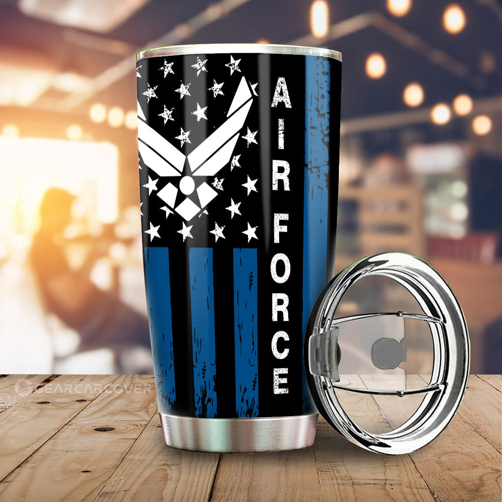 US Air Force Tumbler Cup Custom Car Accessories - Gearcarcover - 1