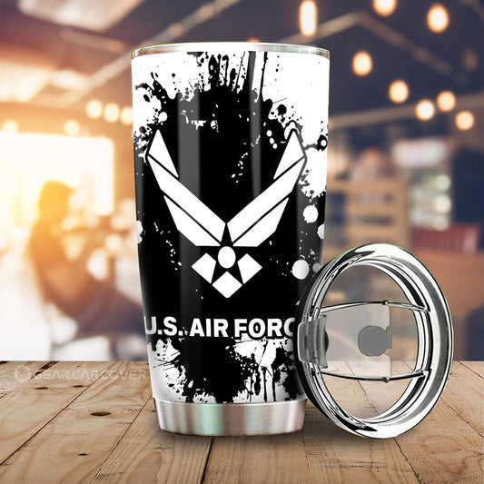 US Air Force Tumbler Cup Custom Car Accessories - Gearcarcover - 1