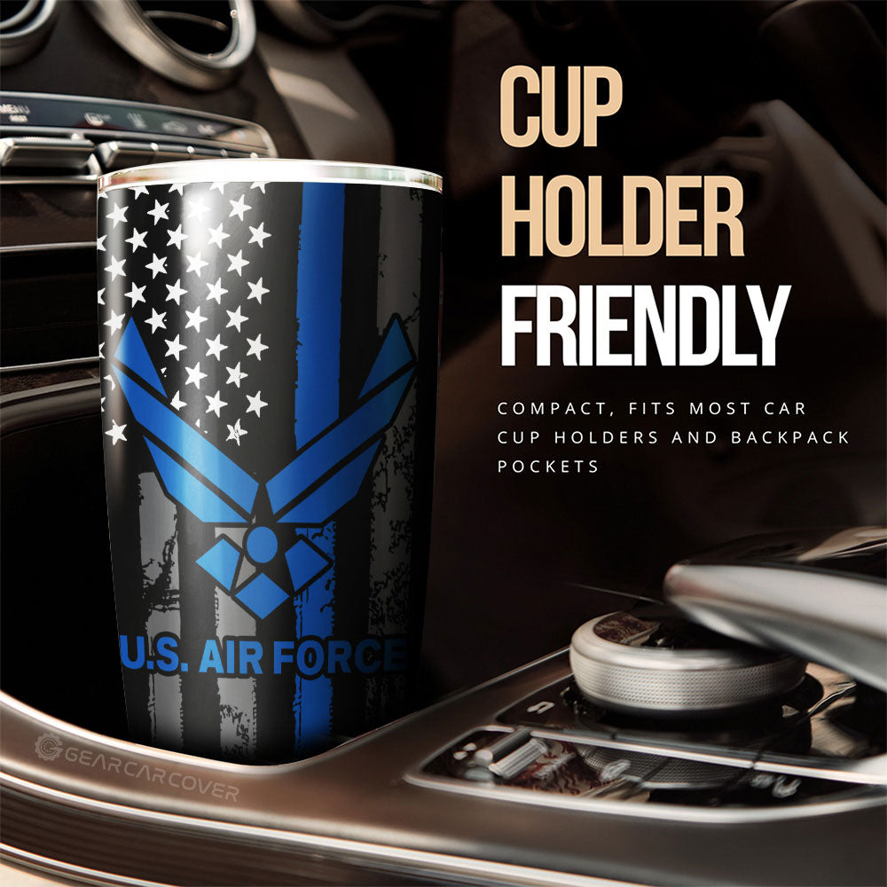 US Air Force Tumbler Cup Custom Car Accessories - Gearcarcover - 3