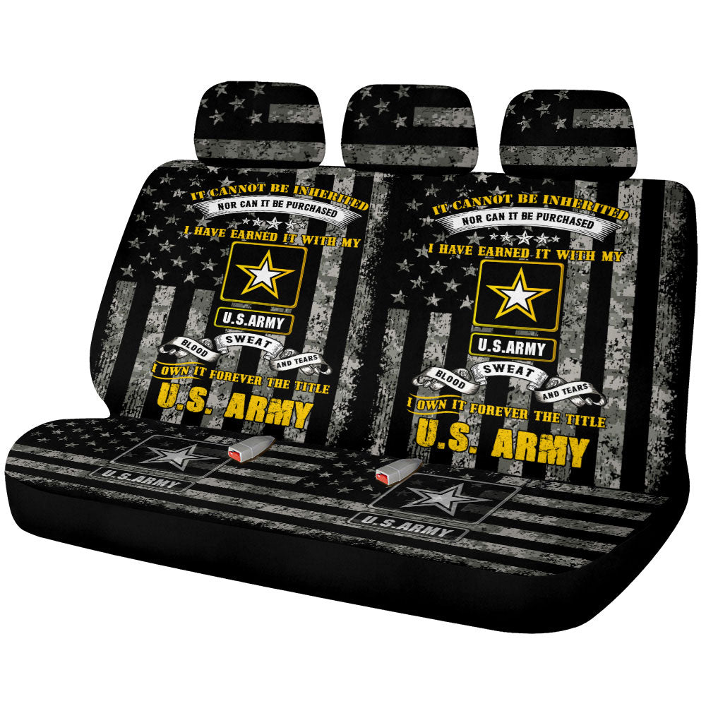 US Army Car Back Seat Covers Custom Car Accessories - Gearcarcover - 1